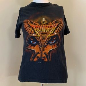 Vintage Triumph never surrender 1983 tour shirt